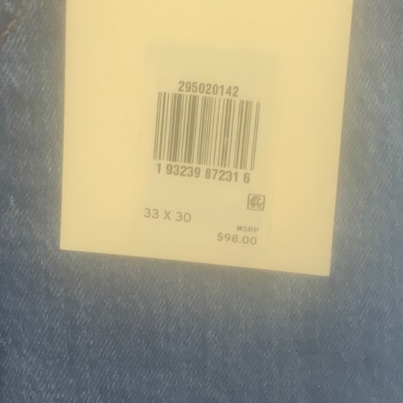 LEVI’S 501 Skinny Jeans, Jive Ship Wash, 33, NWT - Picture 2 of 9